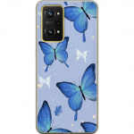 Mobile case for Realme GT Neo 3T with Blue butterflies design