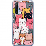Mobile case for Realme X50 5G with Cat pattern design