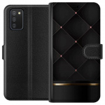 Wallet case for Samsung Galaxy A02s with Luxury line design Wallet case for Samsung Galaxy A02s with Luxury line design