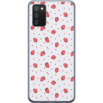 Mobile case for Samsung Galaxy A02s with Strawberries design