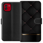 Wallet case for Samsung Galaxy A03 with Luxury line design