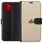 Wallet case for Samsung Galaxy A03 with Nalle design