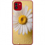 Mobile case for Samsung Galaxy A03 with Porslinsblomma design