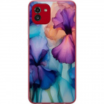 Mobile case for Samsung Galaxy A03 with Magical flowers design