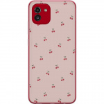 Mobile case for Samsung Galaxy A03 with Cherry design