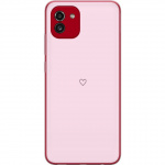 Mobile case for Samsung Galaxy A03 with Heart design