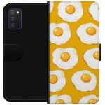 Wallet case for Samsung Galaxy A03s with Fried egg design Wallet case for Samsung Galaxy A03s with Fried egg design