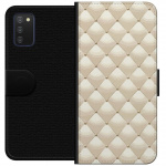 Wallet case for Samsung Galaxy A03s with Gold shine design