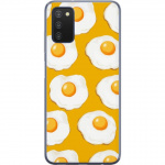 Mobile case for Samsung Galaxy A03s with Fried egg design