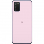 Mobile case for Samsung Galaxy A03s with Heart design