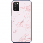 Mobile case for Samsung Galaxy A03s with Pink Heart design Mobile case for Samsung Galaxy A03s with Pink Heart design