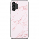 Mobile case for Samsung Galaxy A04s with Pink Heart design