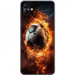 Mobile case for Samsung Galaxy A05 with Football design