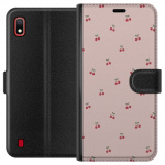 Wallet case for Samsung Galaxy A10 with Cherry design