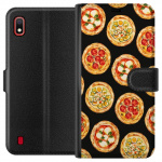 Wallet case for Samsung Galaxy A10 with Pizza design