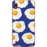 Mobile case for Samsung Galaxy A10 with Fried eggs design