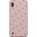 Mobile case for Samsung Galaxy A10 with Cherry design