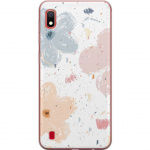 Mobile case for Samsung Galaxy A10 with Flowers design