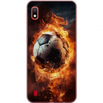Mobile case for Samsung Galaxy A10 with Football design