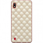 Mobile case for Samsung Galaxy A10 with Gold shine design