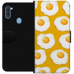 Wallet case for Samsung Galaxy A11 with Fried egg design Wallet case for Samsung Galaxy A11 with Fried egg design