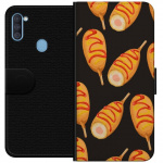 Wallet case for Samsung Galaxy A11 with Chicken drumstick design