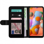 Wallet case for Samsung Galaxy A11 with Heart design