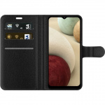 Wallet case for Samsung Galaxy A12 with Gold shine design