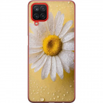 Mobile case for Samsung Galaxy A12 with Porslinsblomma design