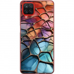 Mobile case for Samsung Galaxy A12 with Metallic pattern design Mobile case for Samsung Galaxy A12 with Metallic pattern design