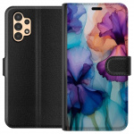 Wallet case for Samsung Galaxy A13 with Magical flowers design