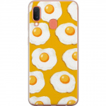 Mobile case for Samsung Galaxy A20e with Fried egg design