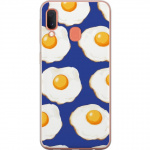 Mobile case for Samsung Galaxy A20e with Fried eggs design