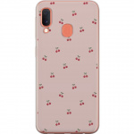 Mobile case for Samsung Galaxy A20e with Cherry design