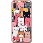 Mobile case for Samsung Galaxy A20e with Cat pattern design