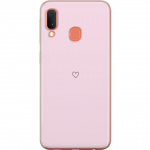 Mobile case for Samsung Galaxy A20e with Heart design