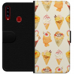 Wallet case for Samsung Galaxy A20s with Glassy design