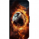 Wallet case for Samsung Galaxy A20s with Football design