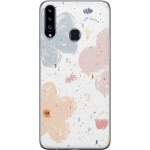 Mobile case for Samsung Galaxy A20s with Flowers design