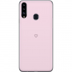 Mobile case for Samsung Galaxy A20s with Heart design