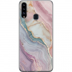 Mobile case for Samsung Galaxy A20s with Marble design