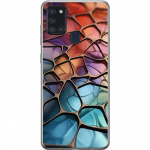 Mobile case for Samsung Galaxy A21s with Metallic pattern design
