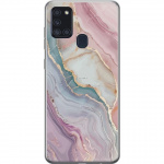 Mobile case for Samsung Galaxy A21s with Marble design