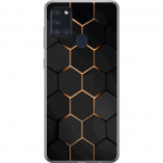 Mobile case for Samsung Galaxy A21s with Luxurious Pattern design