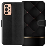 Wallet case for Samsung Galaxy A23 with Luxury line design