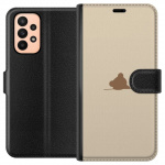 Wallet case for Samsung Galaxy A23 with Nalle design