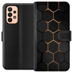 Wallet case for Samsung Galaxy A23 with Luxurious Pattern design