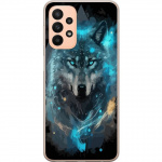 Mobile case for Samsung Galaxy A23 5G with Wolf design