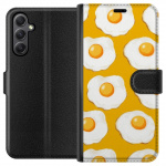 Wallet case for Samsung Galaxy A24 4G with Fried egg design