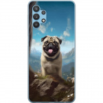 Mobile case for Samsung Galaxy A32 5G with Happy Dog design